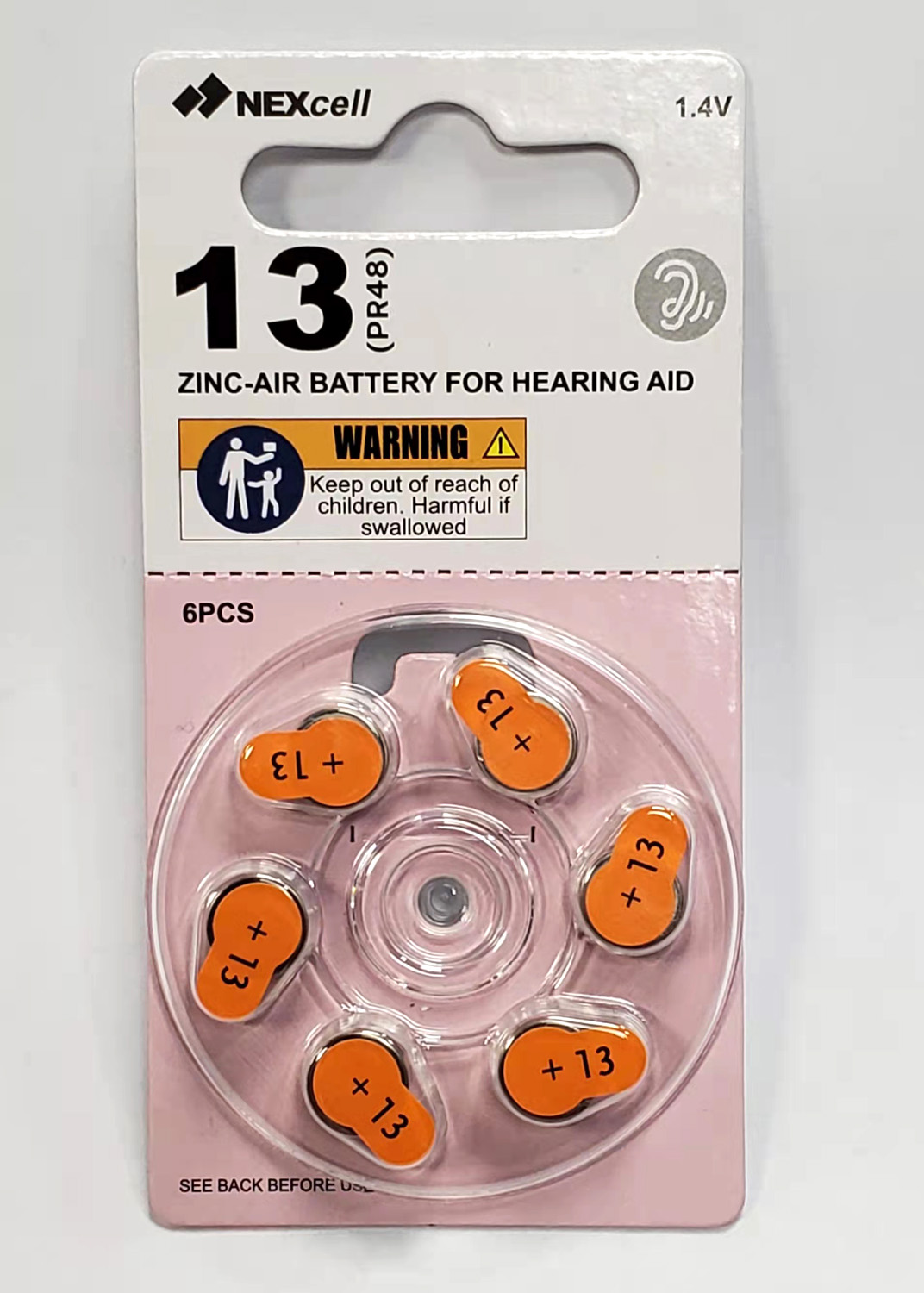 BATERIJA ZINC AIR PR48